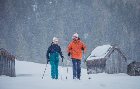 Winterwandelaars in Tirol