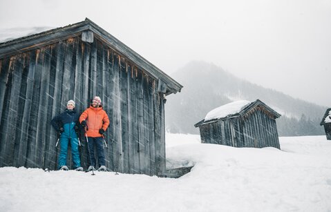 Winterwandelaars in Tirol